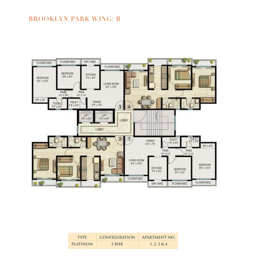 2 bhk flat in virar west